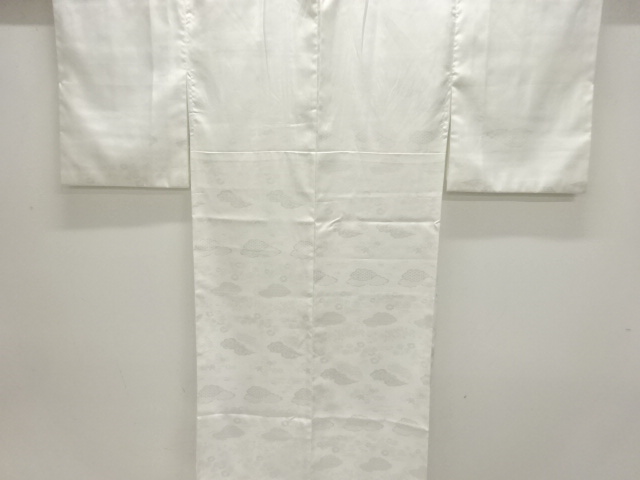 JAPANESE KIMONO / FLOWER CLASSIC PATTERN WEAVING HITOEJUBAN